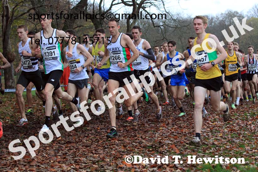 Senior Men and Under-23 Men, 2022 British Athletics Cross Challenge, Sefton Park, Liverpool.  Photo: David T. Hewitson/Sports for All Pics